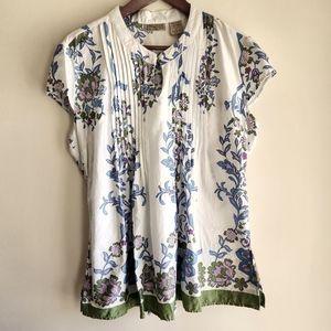 Art and Soul Floral Tunic Sz XL